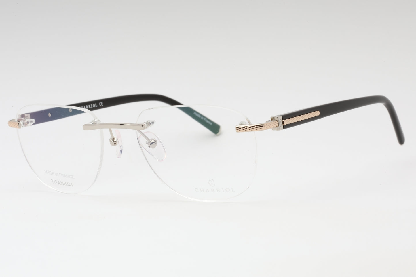 Charriol 75069 C02 Sunglasses Shiny Silver Size : 56