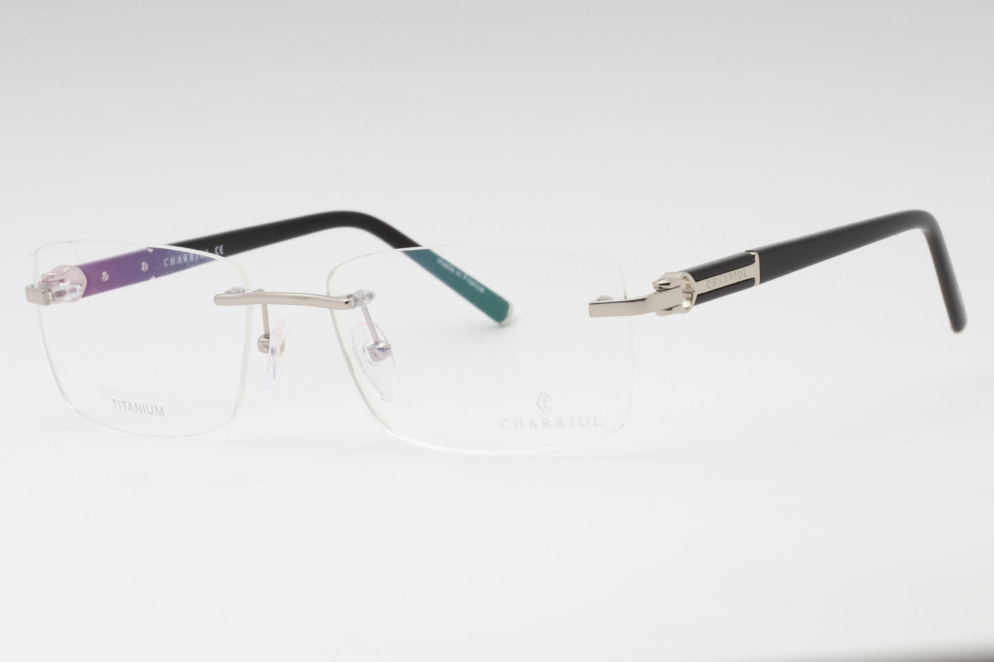 Charriol 75076 C02 Sunglasses Shiny Silver Size : 58