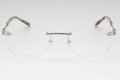 Charriol 75095 C02 Sunglasses Shiny Silver Size : 56