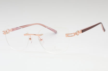Charriol 71051 C03 Eyeglasses Shiny Pink Gold Size : 54