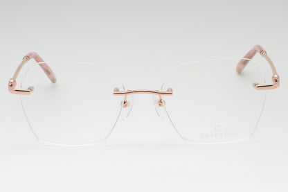 Charriol 71069 C03 Sunglasses Shiny Pink Gold Size : 54