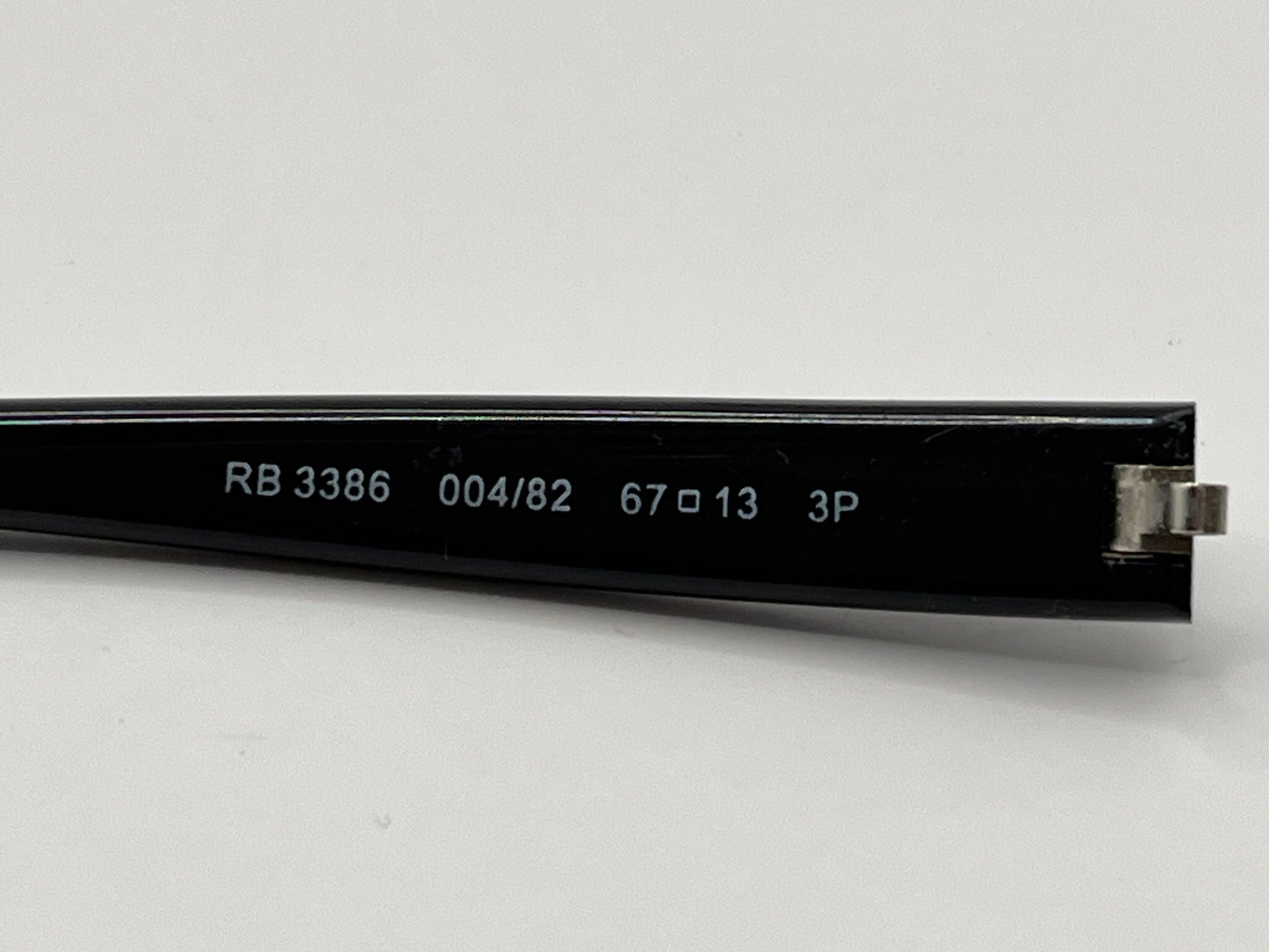 Ray Ban 3386 Left Temple Black