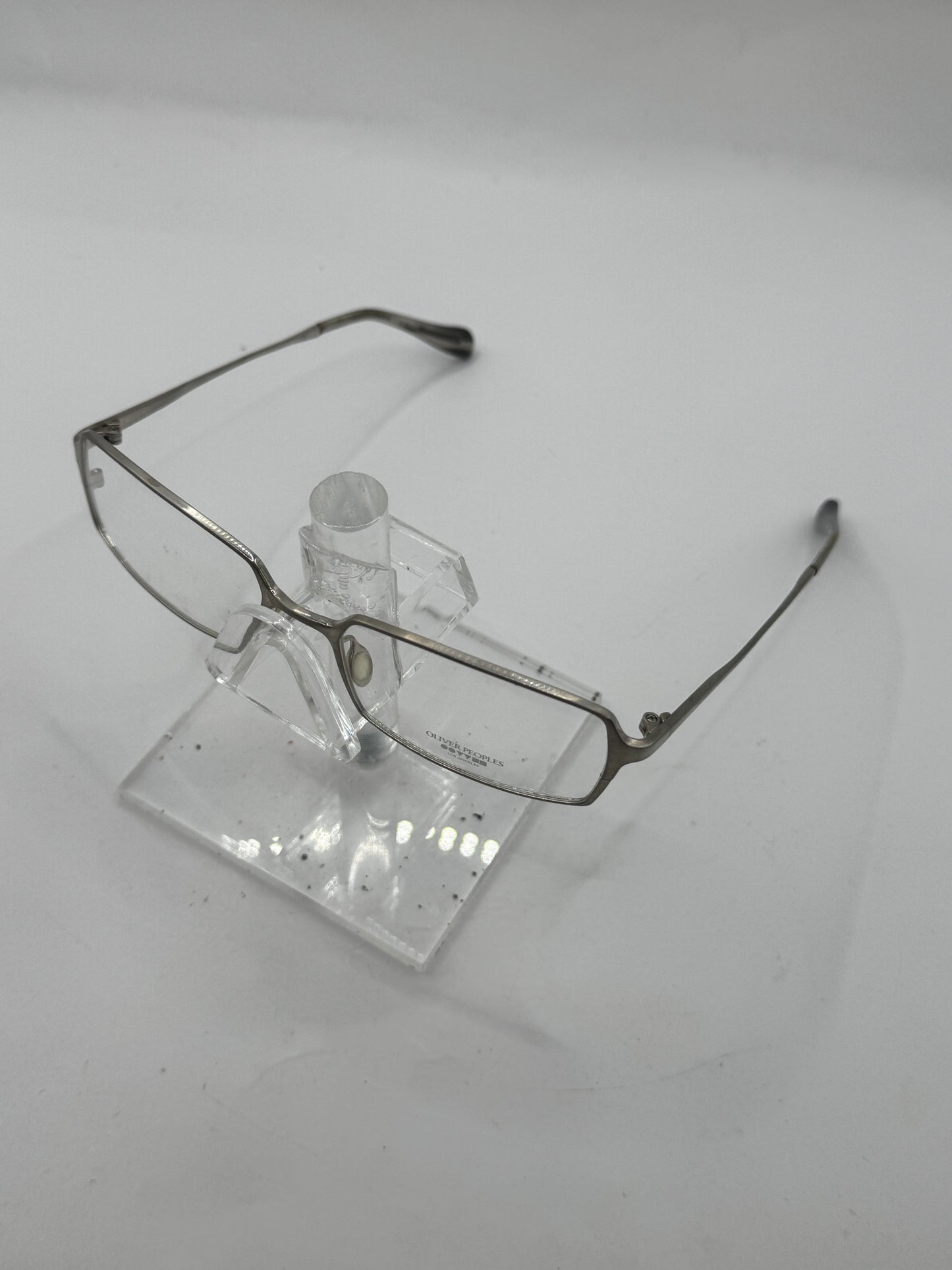 Oliver Peoples Becque Eyeglasses in color Charcoal