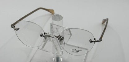 Oliver Peoples Op-679 Eyeglasses in color Silvercrystalslb