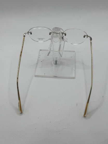 Oliver Peoples Op-679 Eyeglasses in color Silvercrystalslb