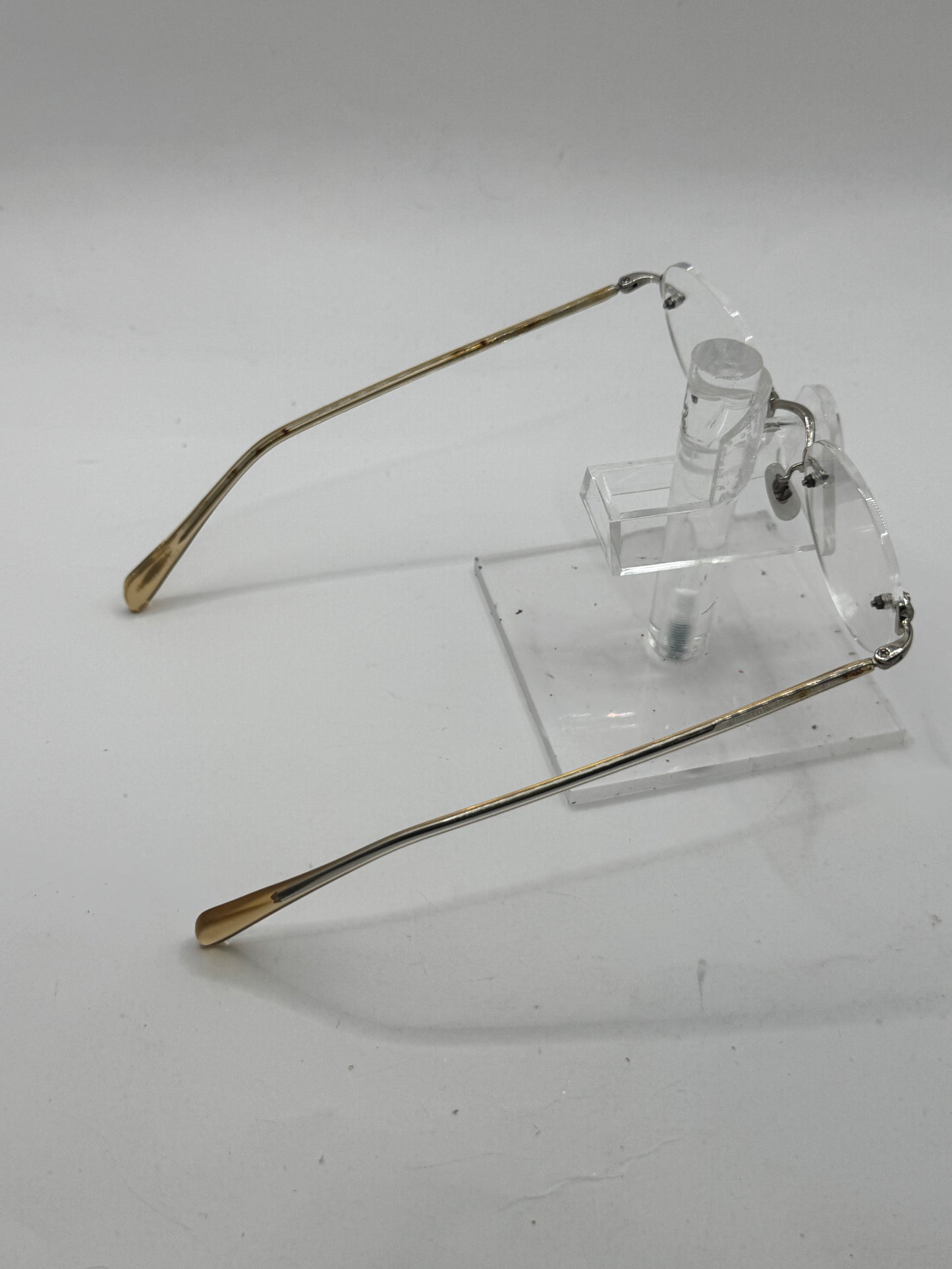 Oliver Peoples Op-679 Eyeglasses in color Silvercrystalslb