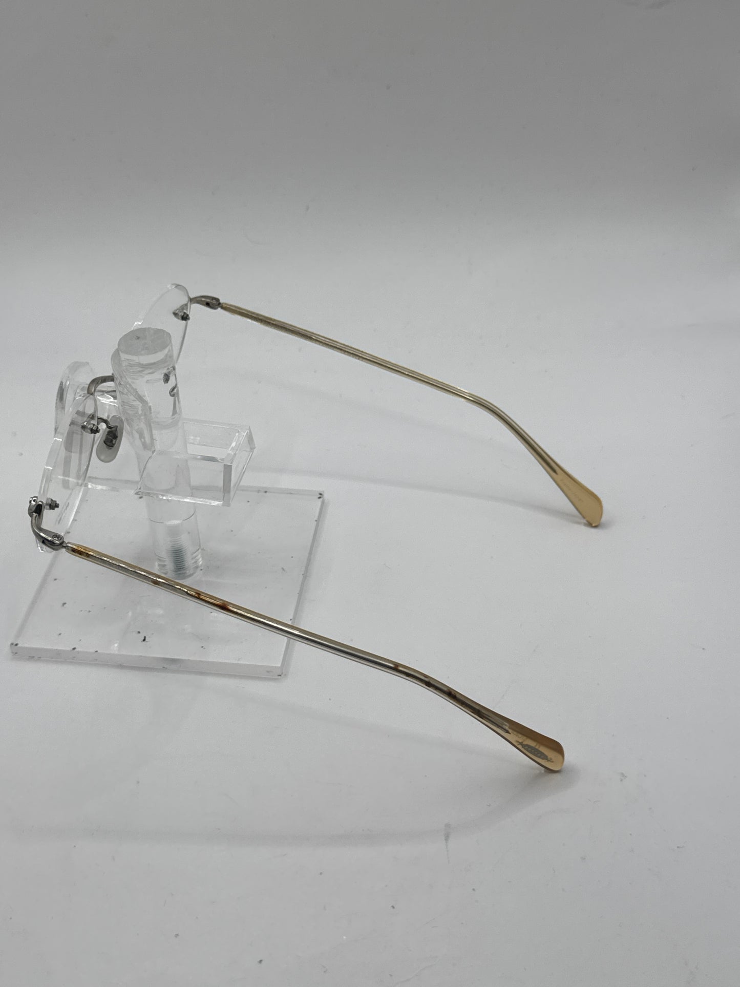 Oliver Peoples Op-679 Eyeglasses in color Silvercrystalslb