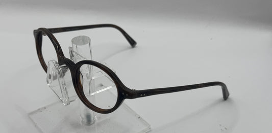 John Varvatos V322 Eyeglasses in color Brownhorn