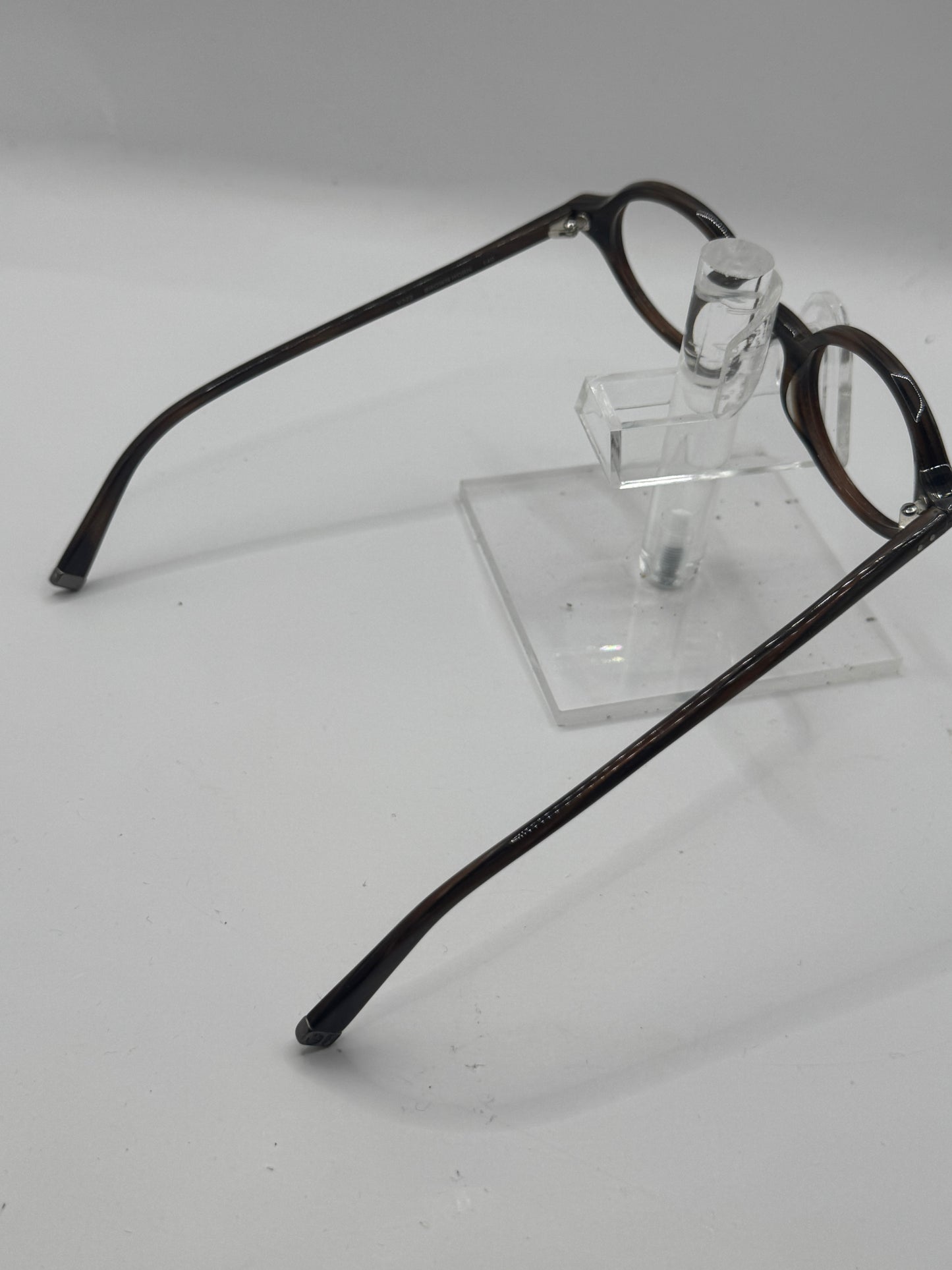 John Varvatos V322 Eyeglasses in color Brownhorn