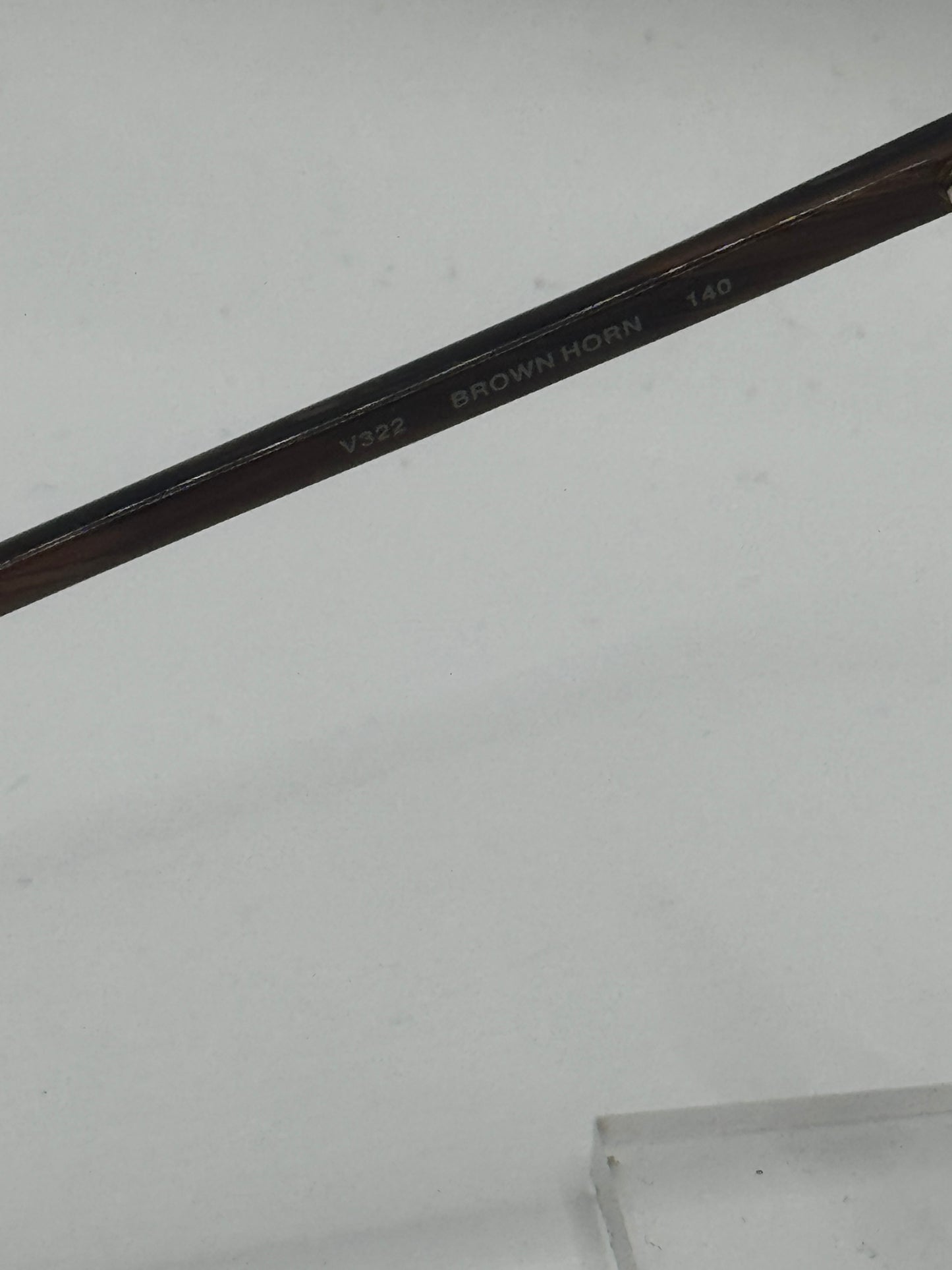 John Varvatos V322 Eyeglasses in color Brownhorn