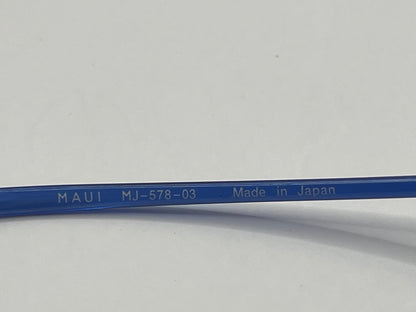 Maui Jim 578 Hurricane Both Temples Blue
