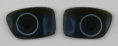 Costa Del Mar Black Both Lenses Blue Glass 580G