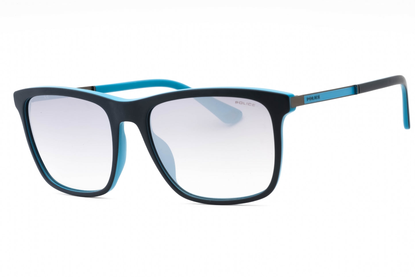 Police Spla56 Wtrx Sunglasses Blue Turquoise Size : 56
