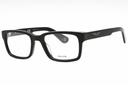 Police Vple36 700 Eyeglasses Black Size : 52