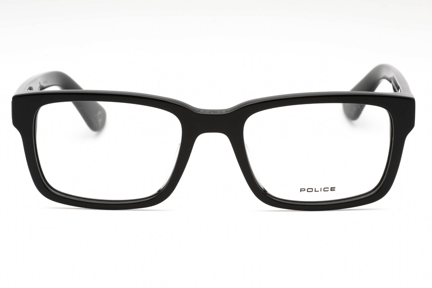 Police Vple36 700 Eyeglasses Black Size : 52