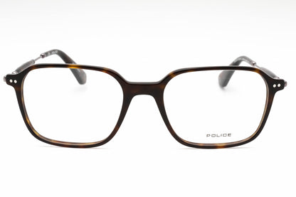 Police Vple98 722 Eyeglasses Dark Tortoise Size : 52