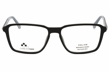 Police 05m U28 Eyeglasses Semi Matte Black Size : 54
