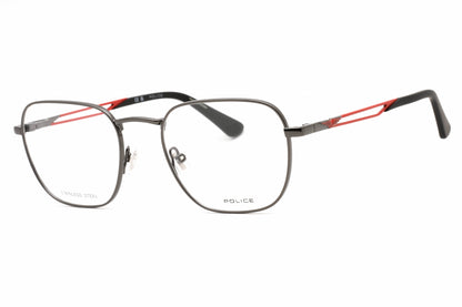 Police 08 568 Eyeglasses Shiny Gunmetal Size : 52
