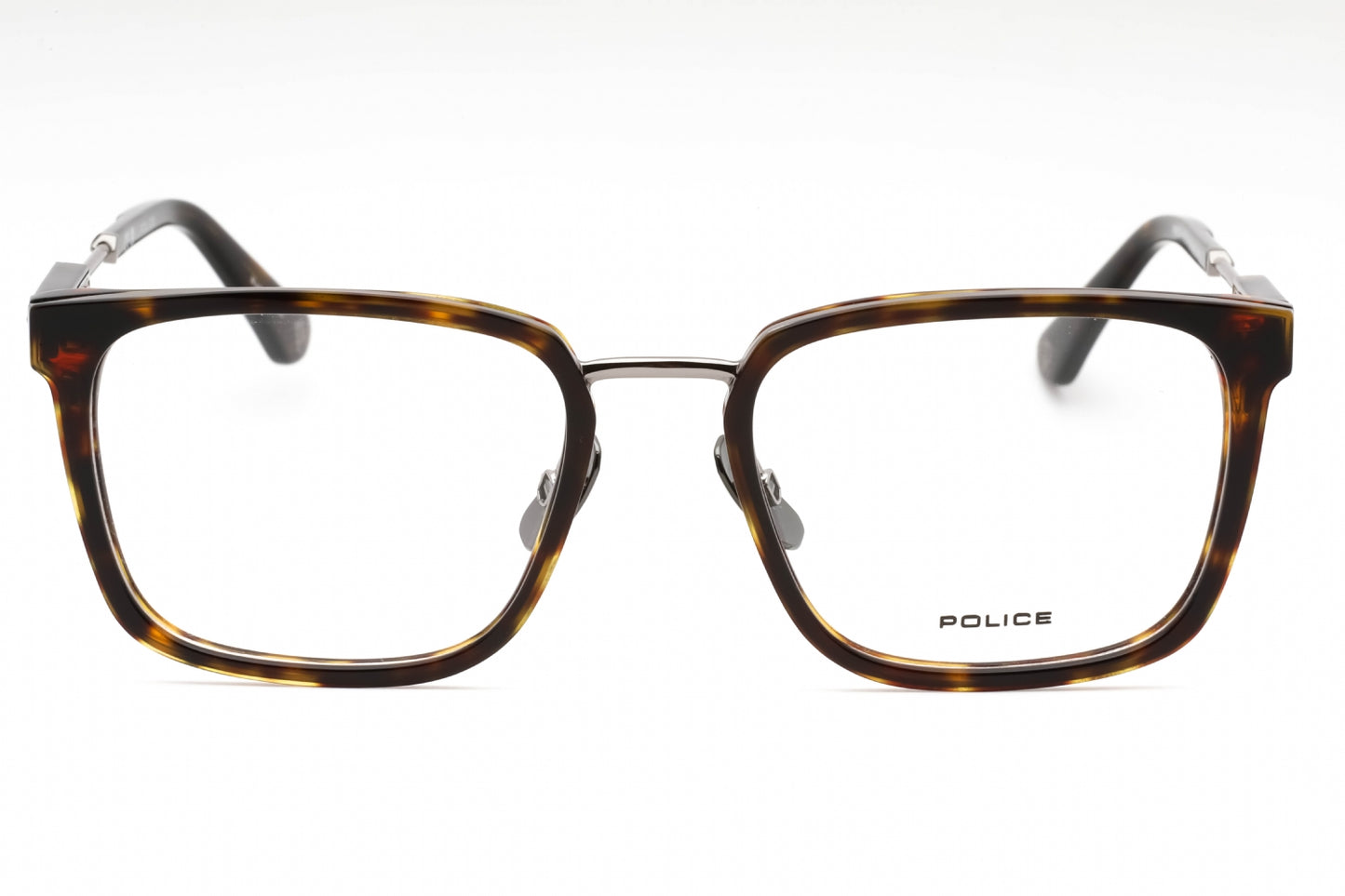 Police 09 509 Eyeglasses Ruthenium Tortoise Size : 53