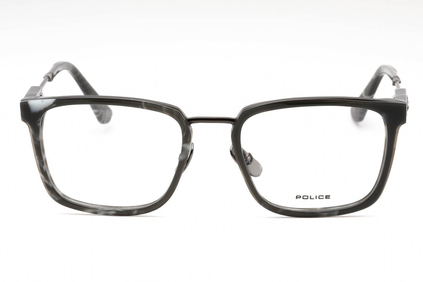 Police 09 568 Eyeglasses Grey Tortoise Size : 53