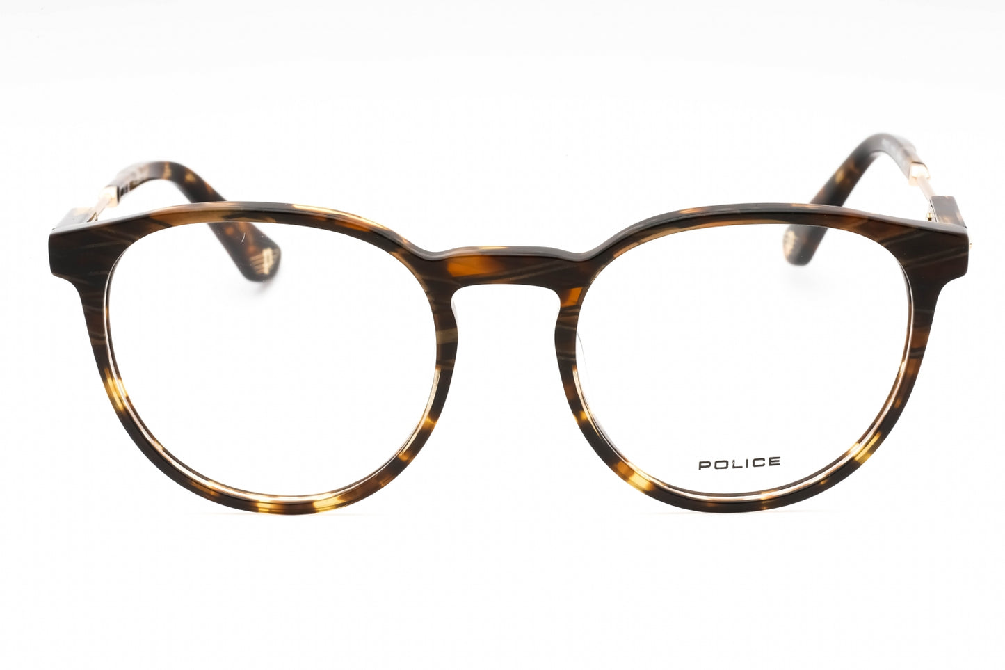 Police 10 9ax Eyeglasses Tortoise Size : 51