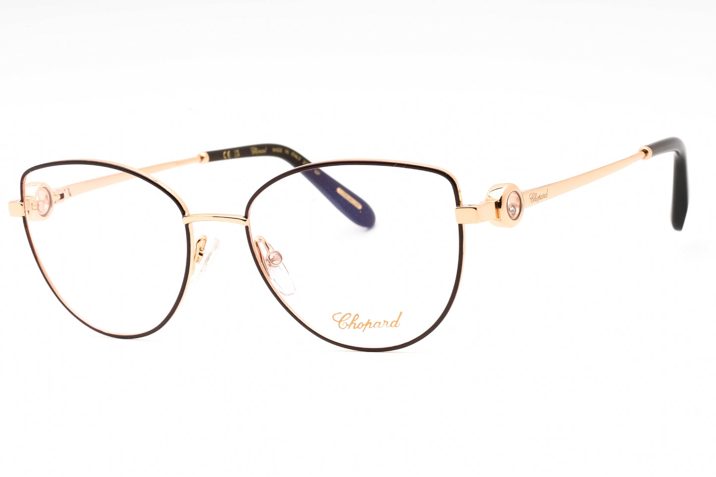 Chopard G02s 2am Sunglasses Shiny Copper Gold Size : 53