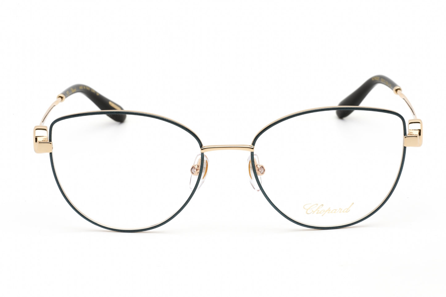 Chopard G02s 354 Eyeglasses Sh.rose Gold With Blue Parts Size : 53