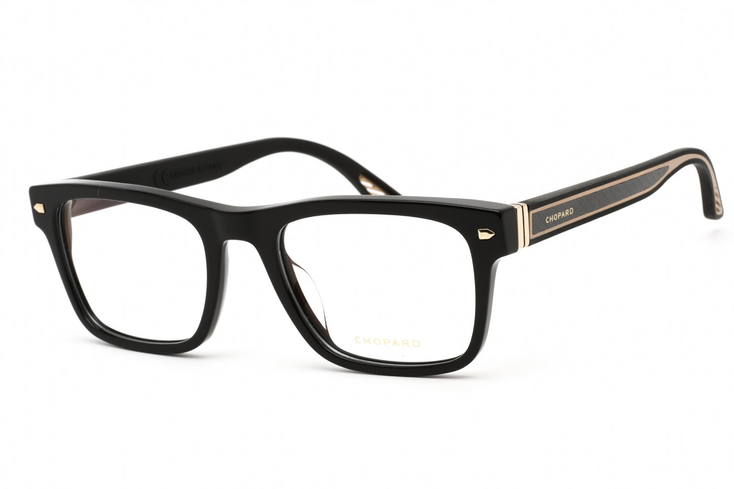 Chopard 326 700 Eyeglasses Shiny Black Size : 53