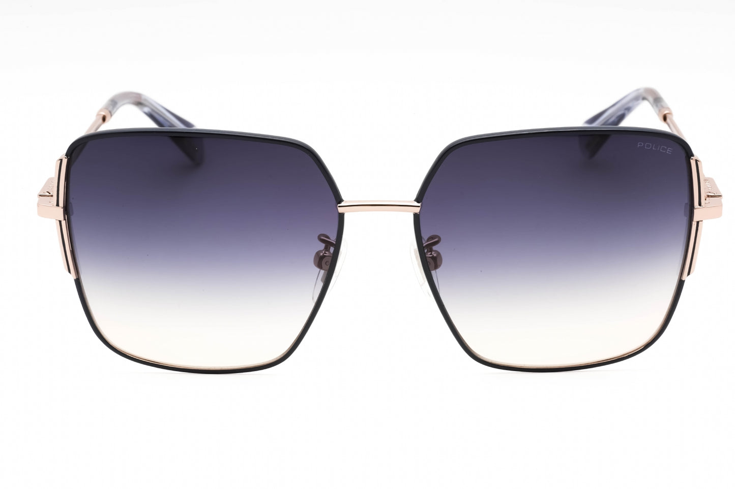 Police 34 E59 Sunglasses Shiny Red Gold Size : 57