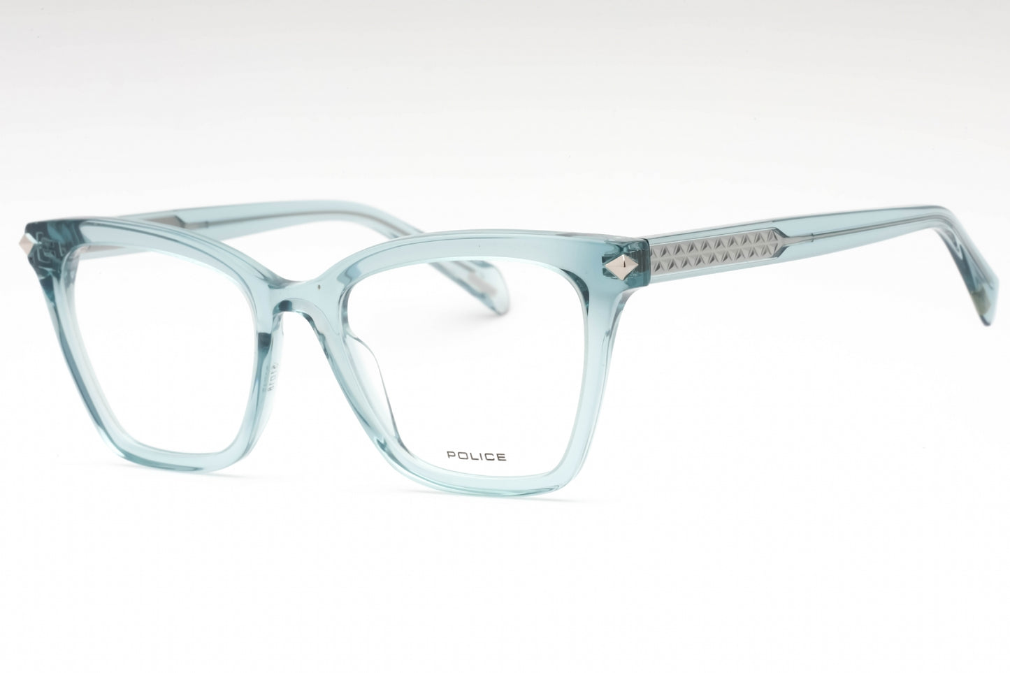 Police 29 6rl Eyeglasses Transparent Blue Size : 51