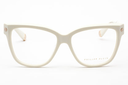 Philipp Plein 051m 3gf Eyeglasses Shiny Cream Size : 55