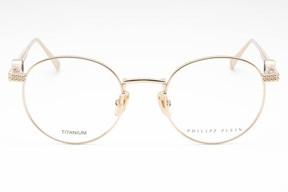 Philipp Plein 061m 300 Eyeglasses Shiny Rose Gold Size : 50