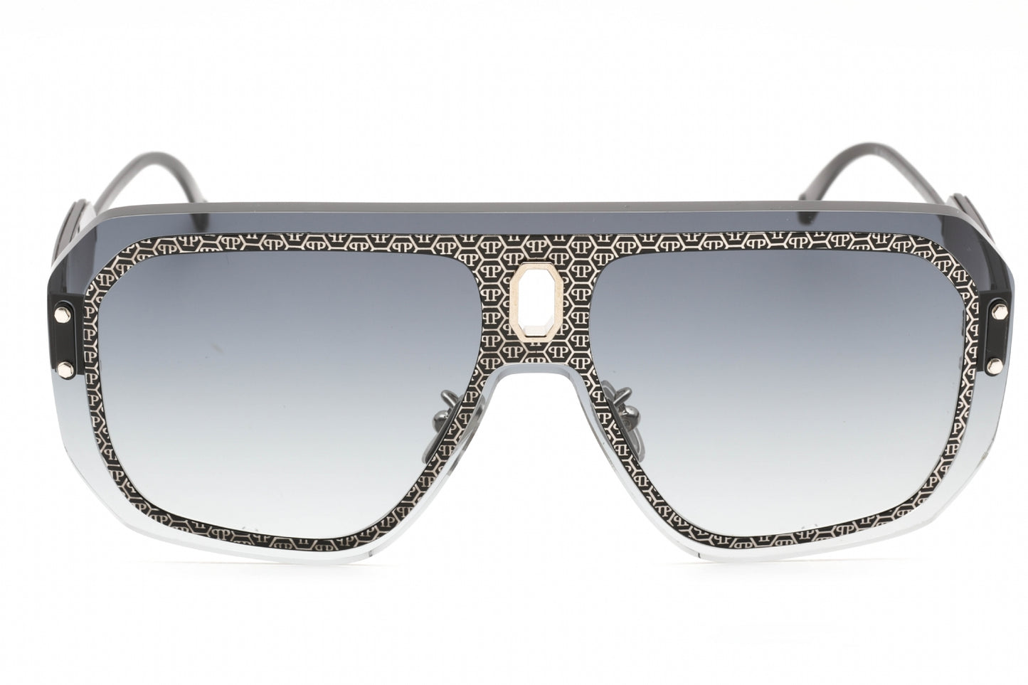 Philipp Plein 050 541 Sunglasses Semi-Gloss Black Size : 99