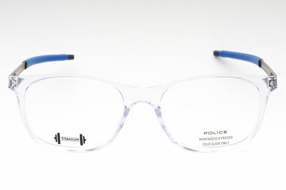 Police 86 P79 Eyeglasses Transparent Size : 52