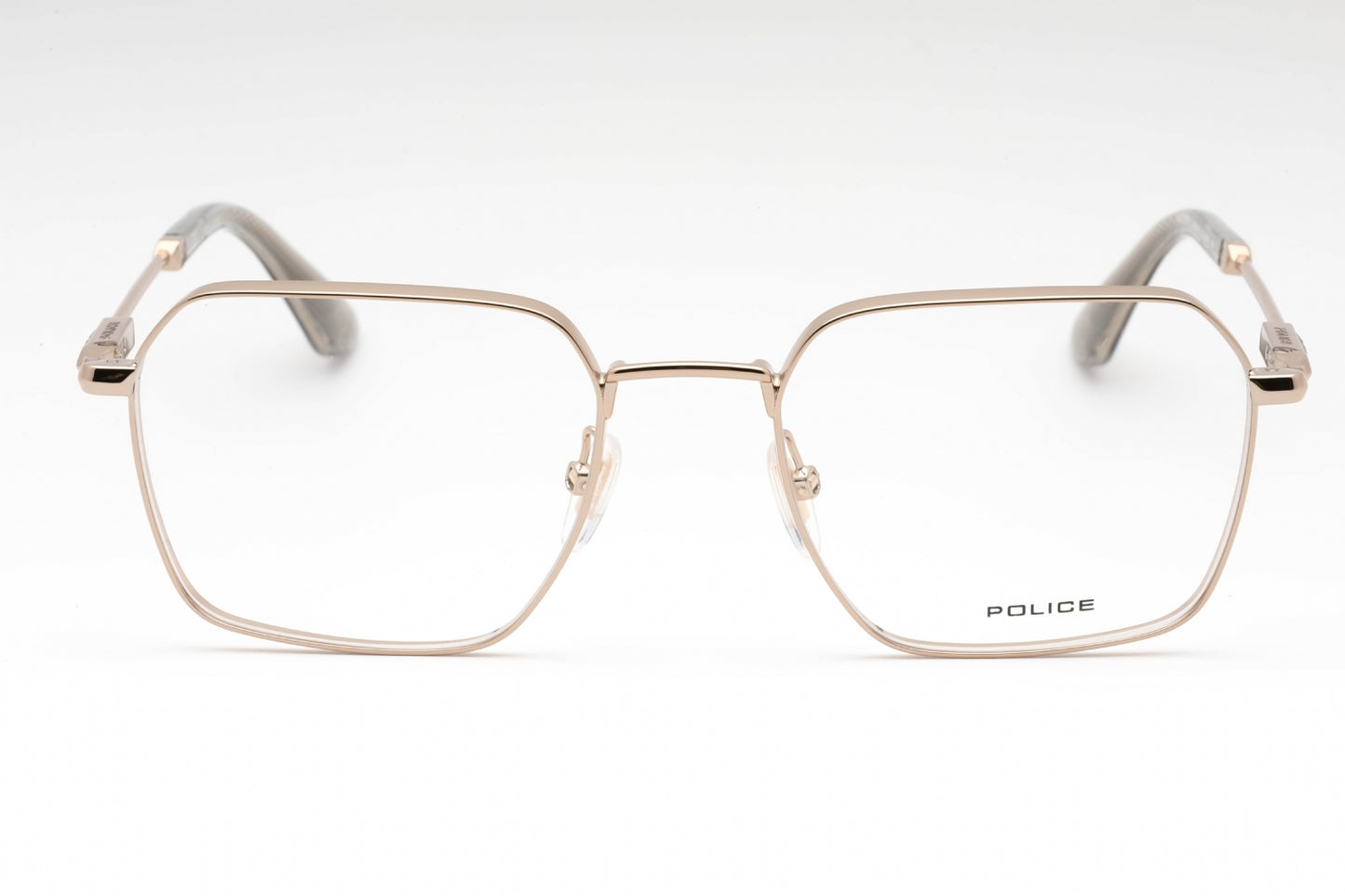 Police 87 8fe Eyeglasses Rose Gold Size : 53