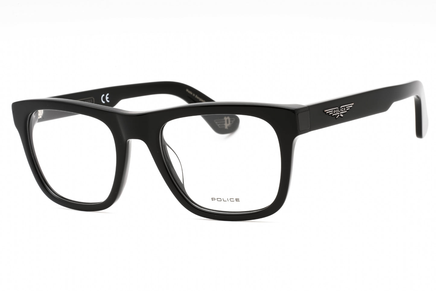 Police Vple37n 700 Eyeglasses Black Size : 52