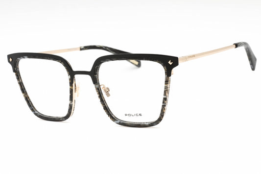 Police 25 301 Eyeglasses Striped Black Size : 51