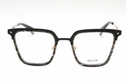Police 25 301 Eyeglasses Striped Black Size : 51