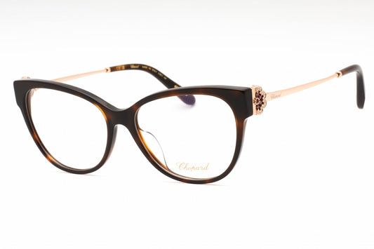 Chopard 325s 1ay Eyeglasses Shiny Dark Tortoise Size : 55