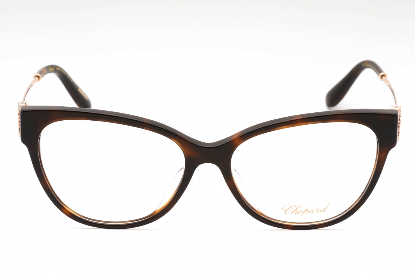 Chopard 325s 1ay Eyeglasses Shiny Dark Tortoise Size : 55