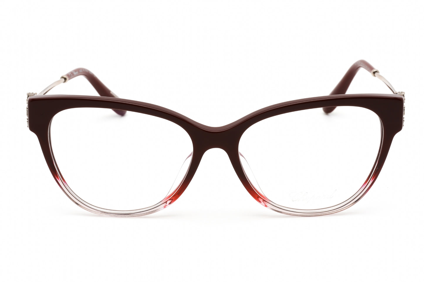 Chopard 325s Aq8 Eyeglasses Shiny Red Grad.light Pink Size : 55