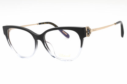 Chopard 325s N91 Eyeglasses Gradient Transparent Blue Black Size : 55