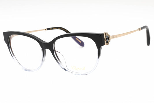 Chopard 325s N91 Eyeglasses Gradient Transparent Blue Black Size : 55