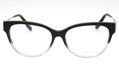 Chopard 325s N91 Eyeglasses Gradient Transparent Blue Black Size : 55