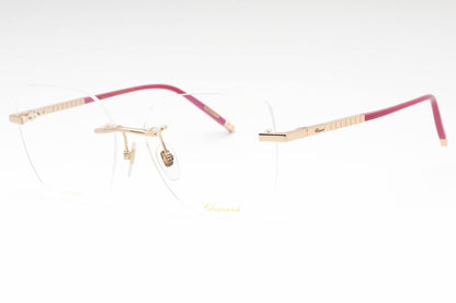 Chopard G25m 300y Eyeglasses Shiny Rose Gold Size : 56