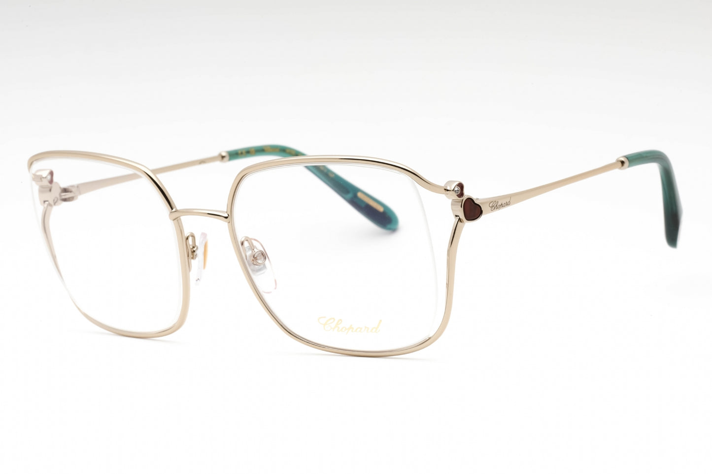 Chopard G29s 594 Eyeglasses Shiny Light Gold Size : 53