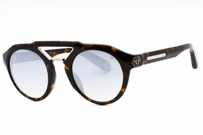 Philipp Plein 045m 722x Sunglasses Shiny Dark Havana Size : 50