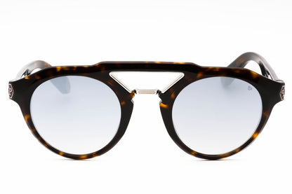 Philipp Plein 045m 722x Sunglasses Shiny Dark Havana Size : 50