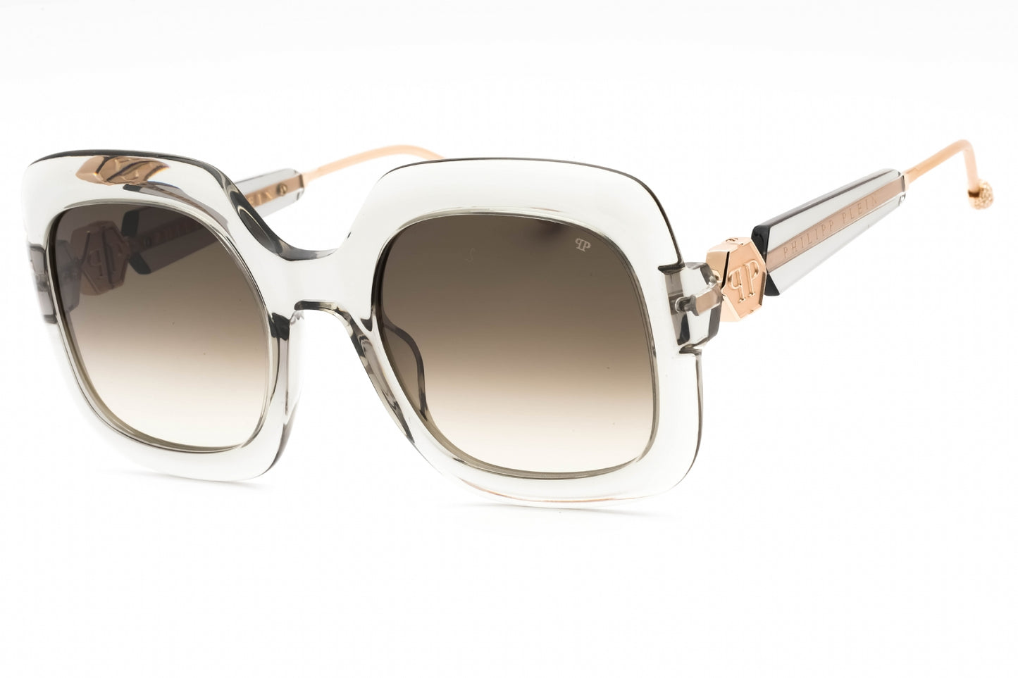 Philipp Plein 065s 3gu Sunglasses Grey Size : 55