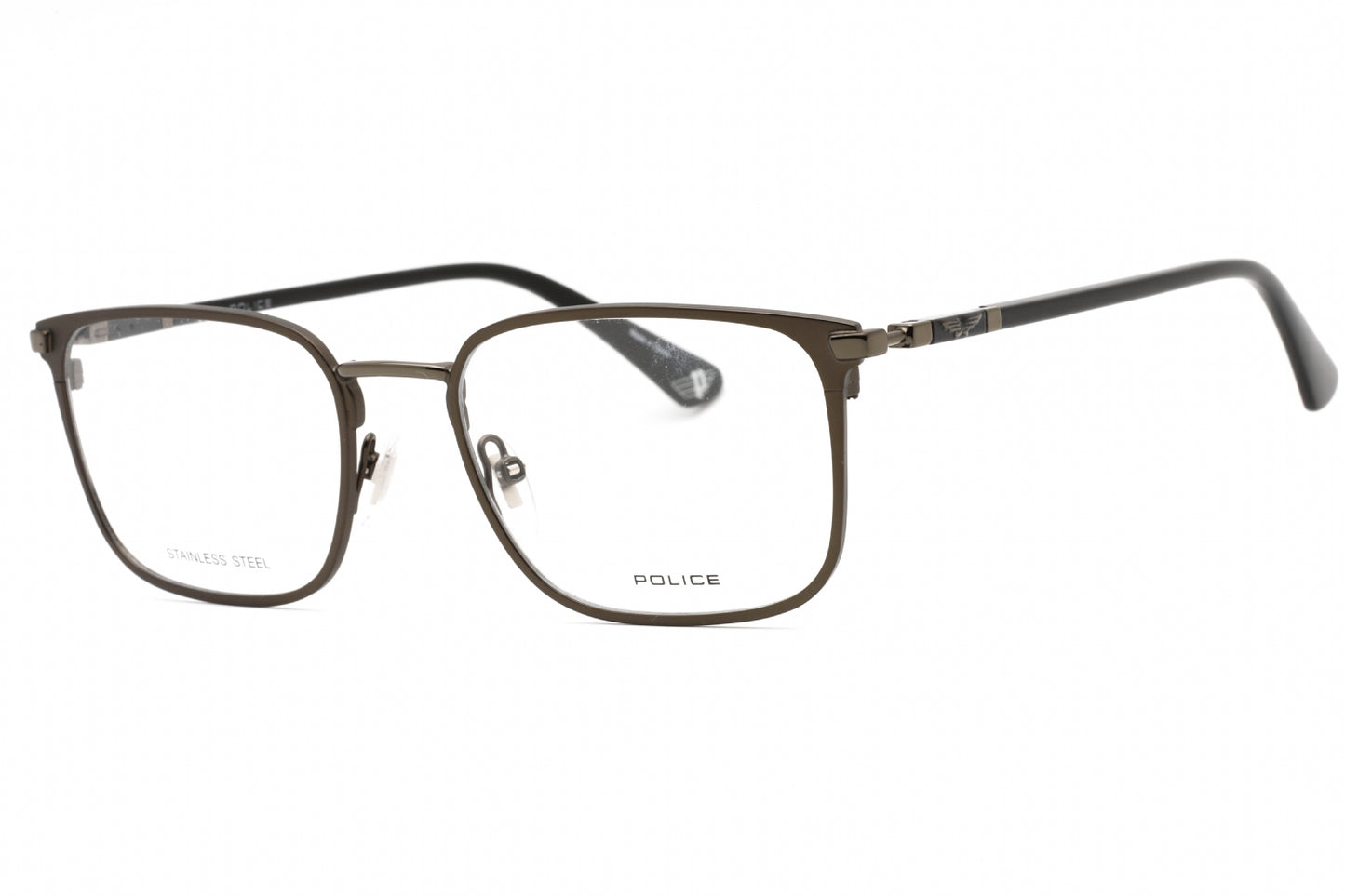 Police Vple96n 8gf Eyeglasses Shiny Black Size : 53